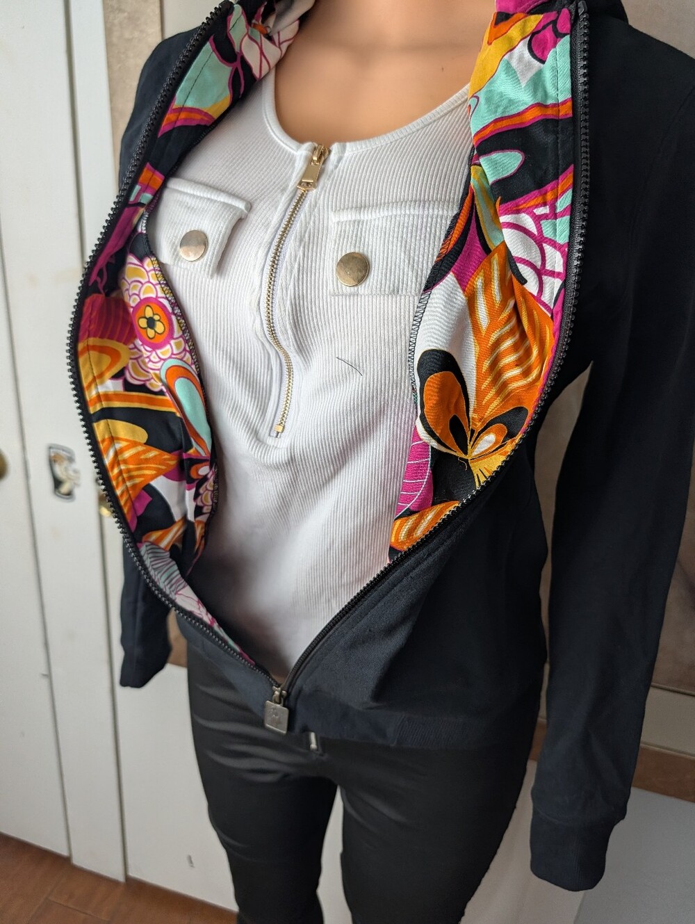 Y2K vintage Nilla Shields full-zip hoodie jacket Size S